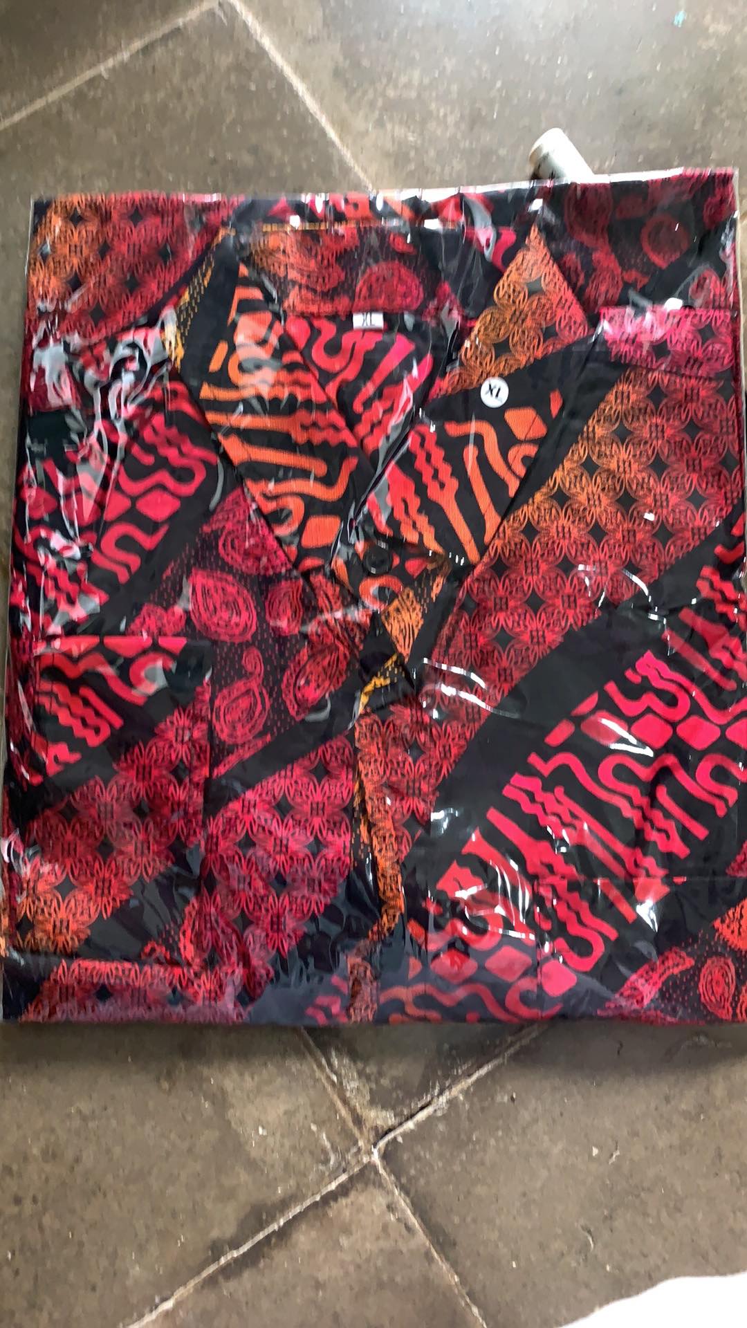 Kemeja Batik Songket Pria Slimfit Modern, Best Seller Motif Parang Murah 6501