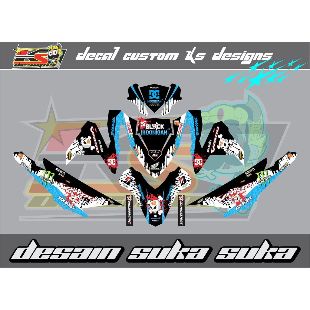 stiker decal vario 125-150 esp -45