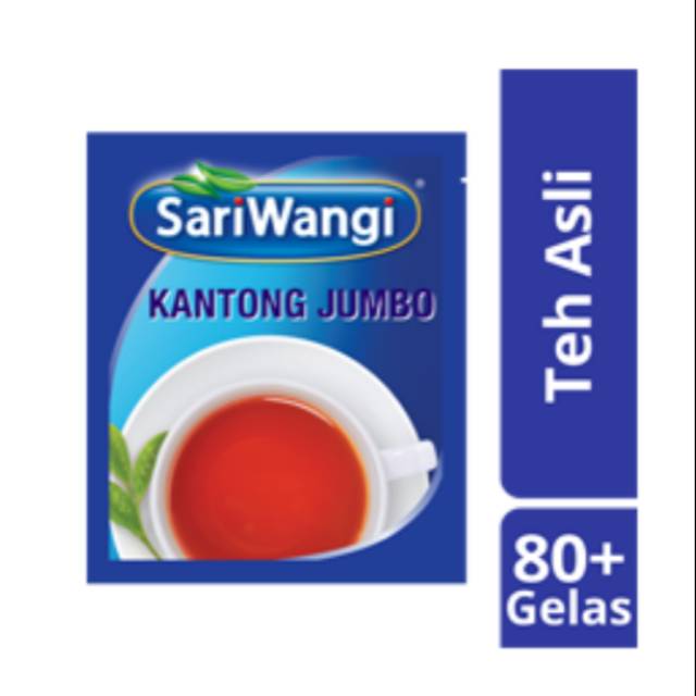 Sari wangi teh asli kantong jumbo 4x20 gram