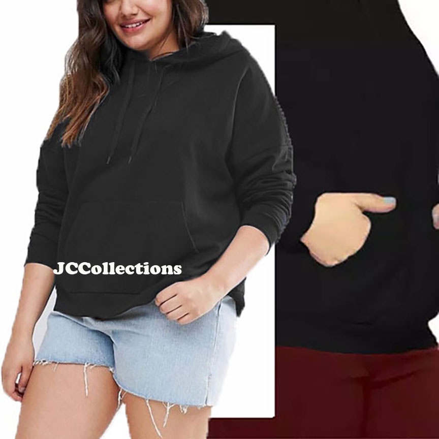 Sweater Wanita Jumbo 3XL Jeylla Variasi Hoodie - JCCollections