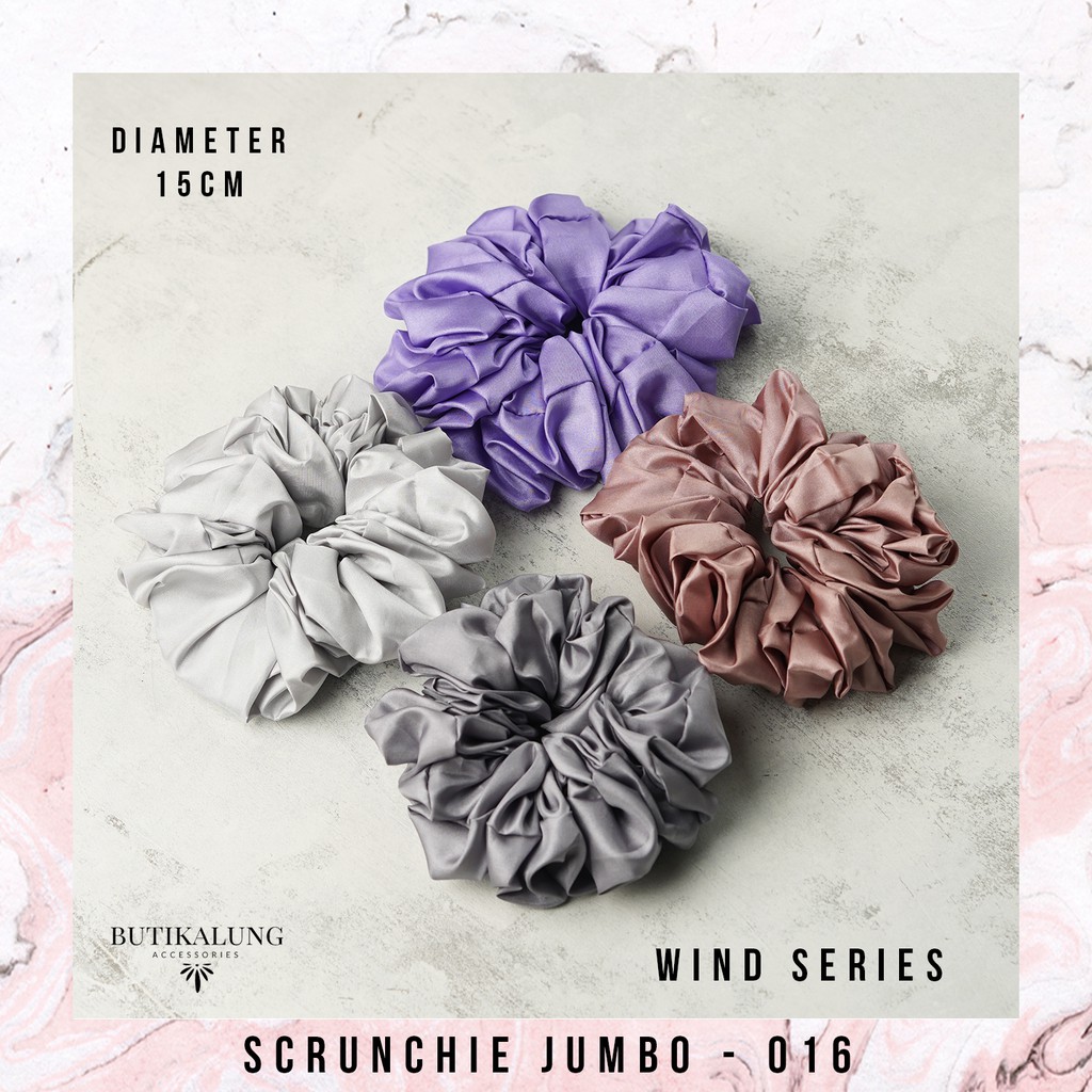 Ikat Rambut Scrunchie Kunciran Kuncir Hijab 016