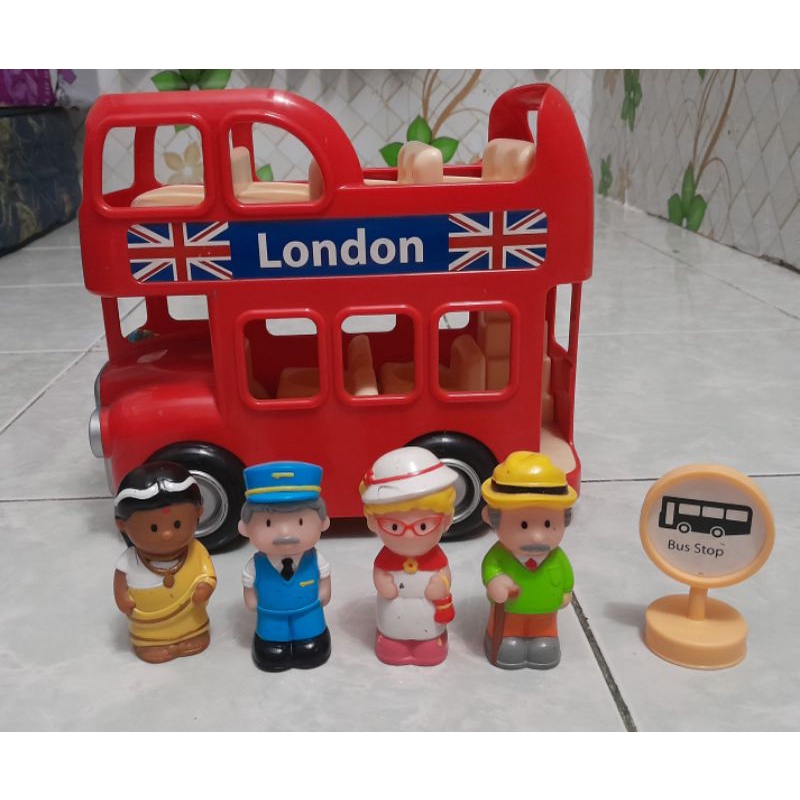 Preloved ELC Happyland London Bus