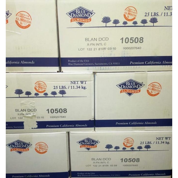

BLUE DIAMOND ALMOND FLOUR TEPUNG ALMOND ALMOND MEAL 1 DUS 11.34 KG