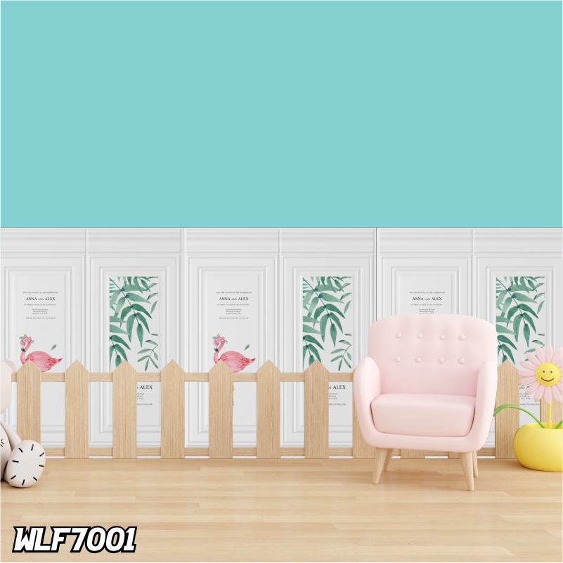 Paket 5PCS Wallpaper Dinding Wallpaper Stiker Motif Wallpaper 3D Foam Wallpaper dinding anak Brickfoam Elegan Motif Kayu Hiasan Dinding Dekorasi Diy 70Cm X 90Cm Paket 5pcs