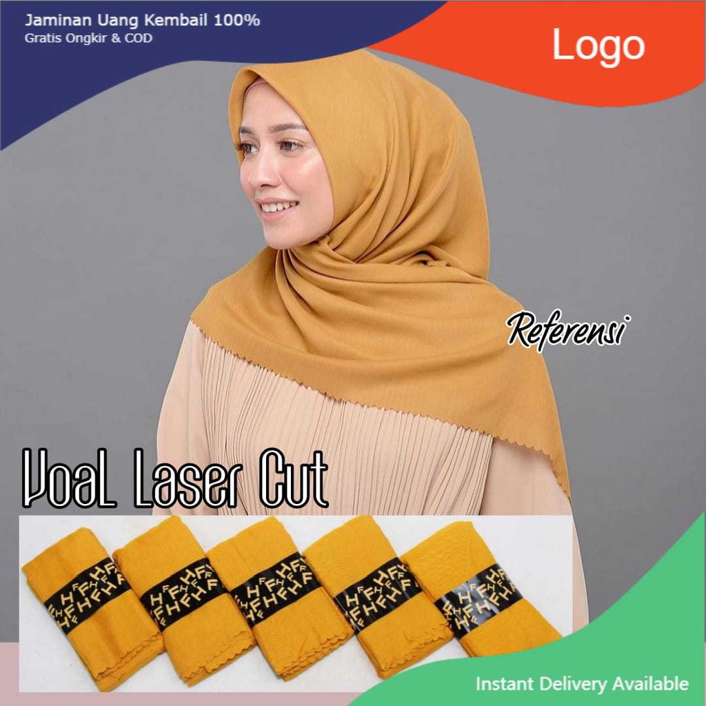 M_Grosir SEGIEMPAT DENAY / DEENAY KW NEW (POLOS) Laser Cut