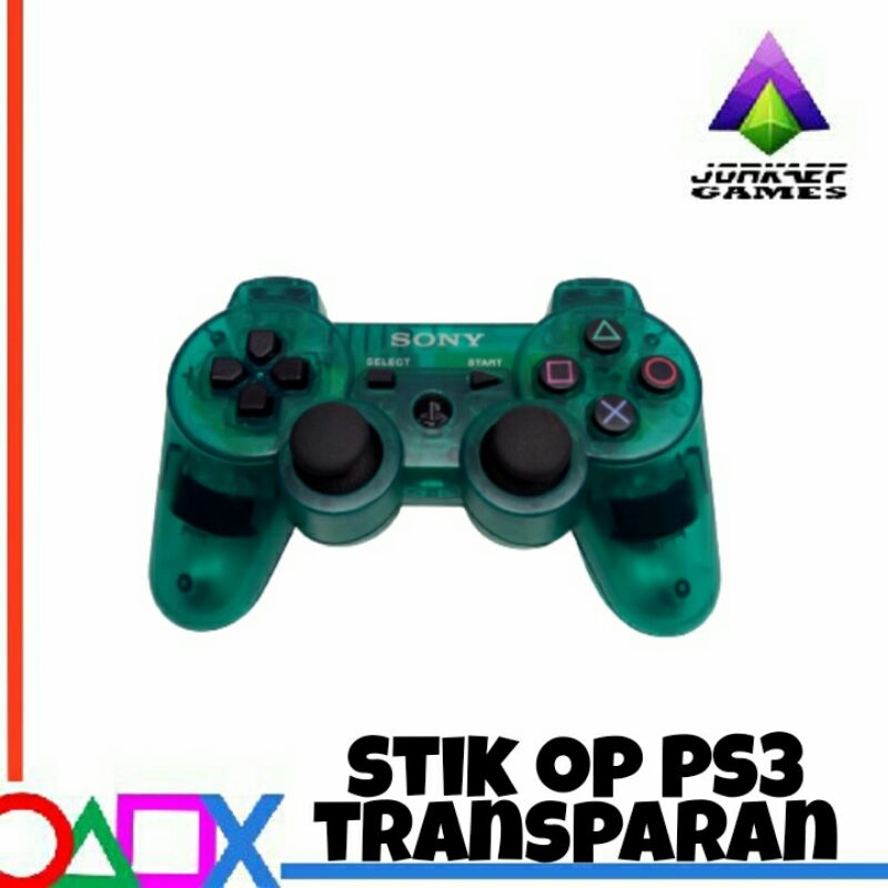 STIK PS3 PREMIUM OP TRANSPARAN  STICK PS3 DS3 BEST QUALITY ORI PABRIK