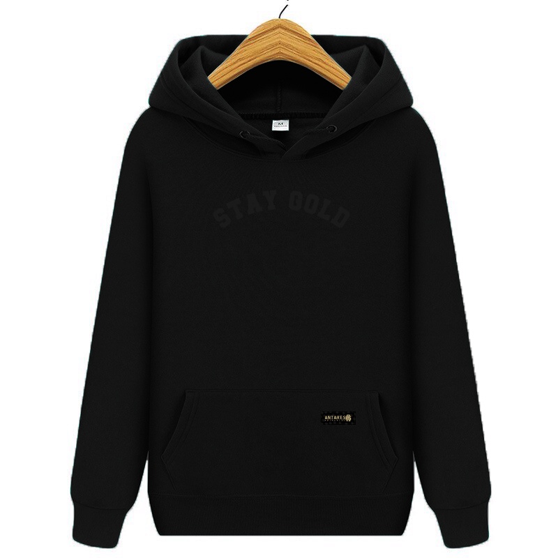 SWEATER HOODIE DISTRO PRIA ANTARES ORIGINAL STAY GOLD BLANK REG