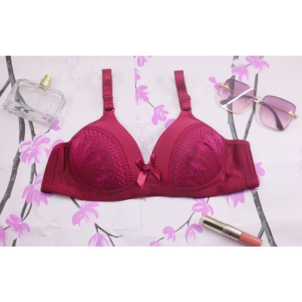 RUMI | TOKO KL BH Bra BUSA PREMIUM TIPIS TANPA KAWAT CUP SETARA B - C KAIT / KANCING 3 size 36-42B ART SAY YES CANTIK