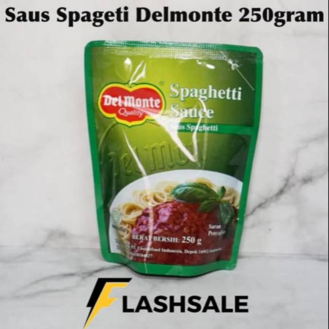 

delmonte spaghetti sauce spageti saus 250gram pouch