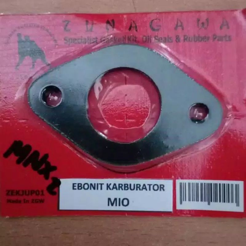 Ebonit karburator mio