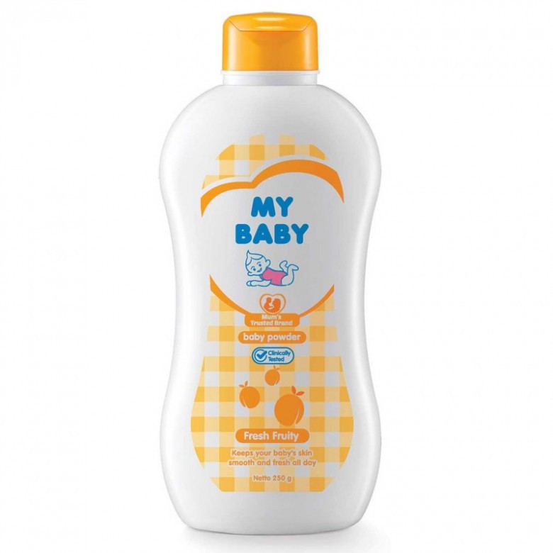 My Baby Powder Fresh Fruity 250gr - Bedak Bayi