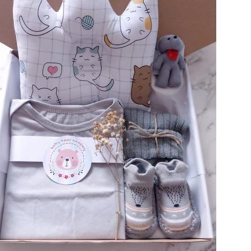 ✷ Blanket n Pillow Hampers Bayi / Baby Hampers / Newborn Baby Gift Set / Baby Gift / Kado Bayi / Kad