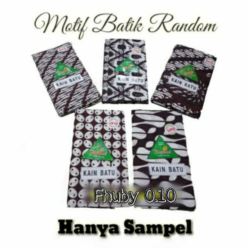 Jarik Batik Putihan / Kain Batik Putih Murah