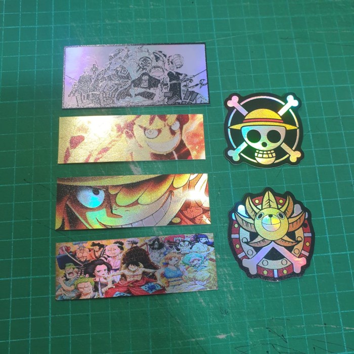 

Sticker Hologram Anime - PSH873 - One Piece Gear 5 - 6pcs