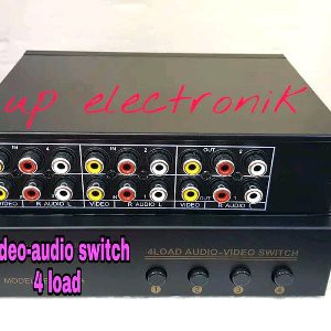RCA switch 4 load video audio swicth