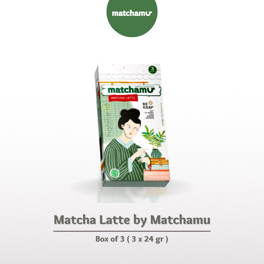 

Matchamu Premium Self Healing MATCHA LATTE (BOX 3x24 gr)