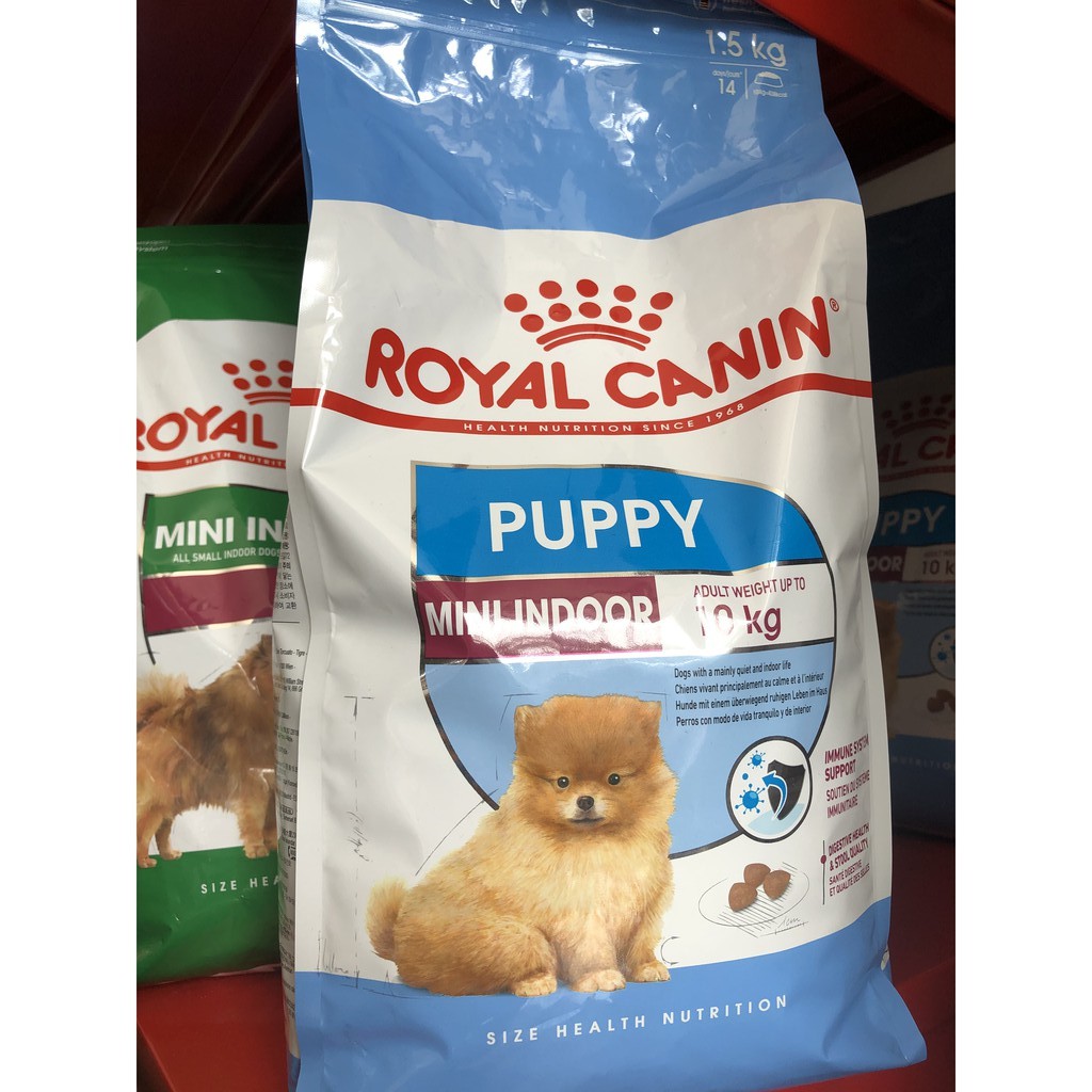 ROYAL CANIN MINI INDOOR PUPPY 1.5KG MAKANAN ANJING FRESHPACK