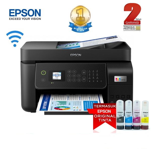 Printer Epson L5290 Wi-Fi All in One EcoTank Ink Tank with ADF