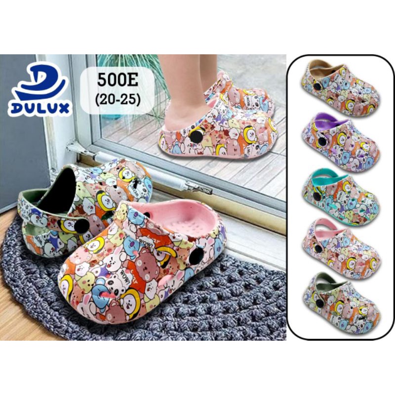 SANDAL BAIM ANAK UNISEX MOTIF SEPATU SANDAL ANAK BALITA TALI BELAKANG Perempuan dan laki laki TERBARU NYAMAN