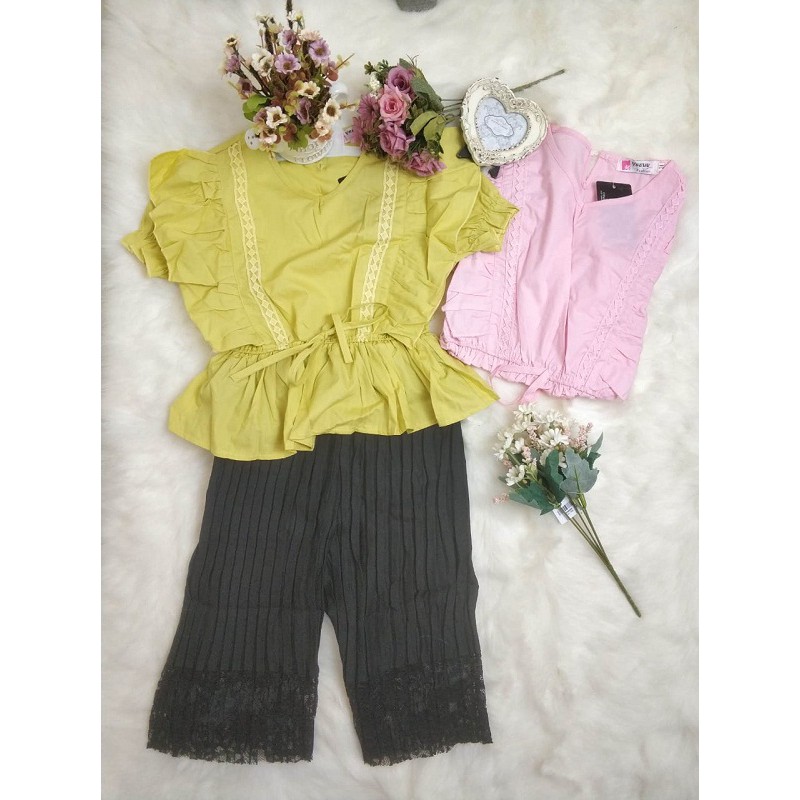  BAJU SANTAI ANAK  PEREMPUAN 3 6THN 09 Shopee Indonesia