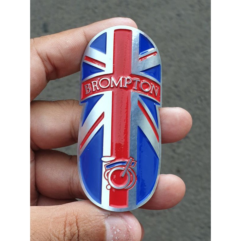 Head tube Badge / Head badge BROMPTON - Emblem Sepeda BROMPTON