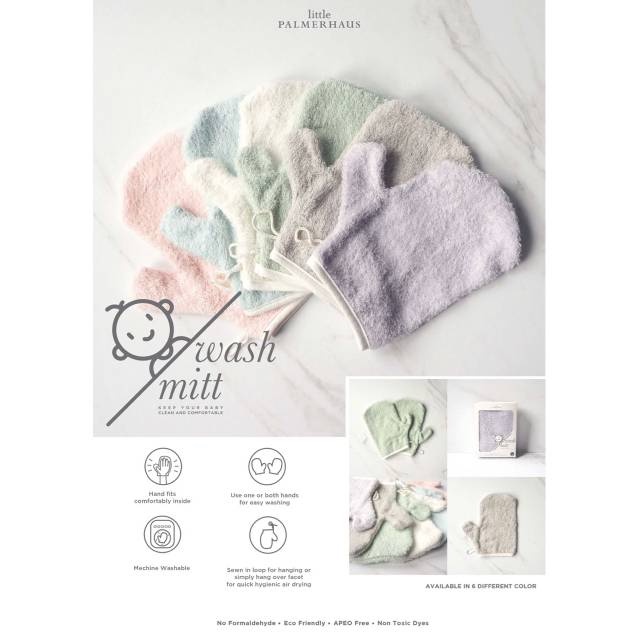 Little Palmerhaus Washmitt Bamboo - Lap Mandi Bayi