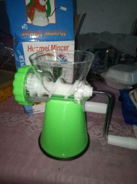 Meat Grinder Manual Penggiling Daging Sayuran Buah Pasta Meat Mincer