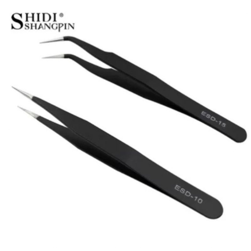 Tweezer GOOI Pinset murah Eyelash Extension bulu mata pinset murah