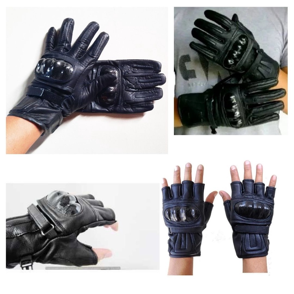 ASGUARD GLOVES LEATHER GL01 Sarung Tangan Full Motor Sepeda Kulit Asli LUX 101116