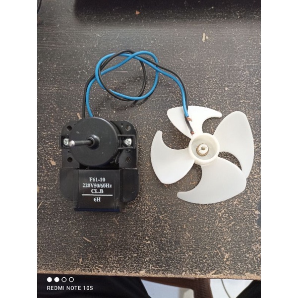 Fan motor kulkas polytron 2 pintu F61-10