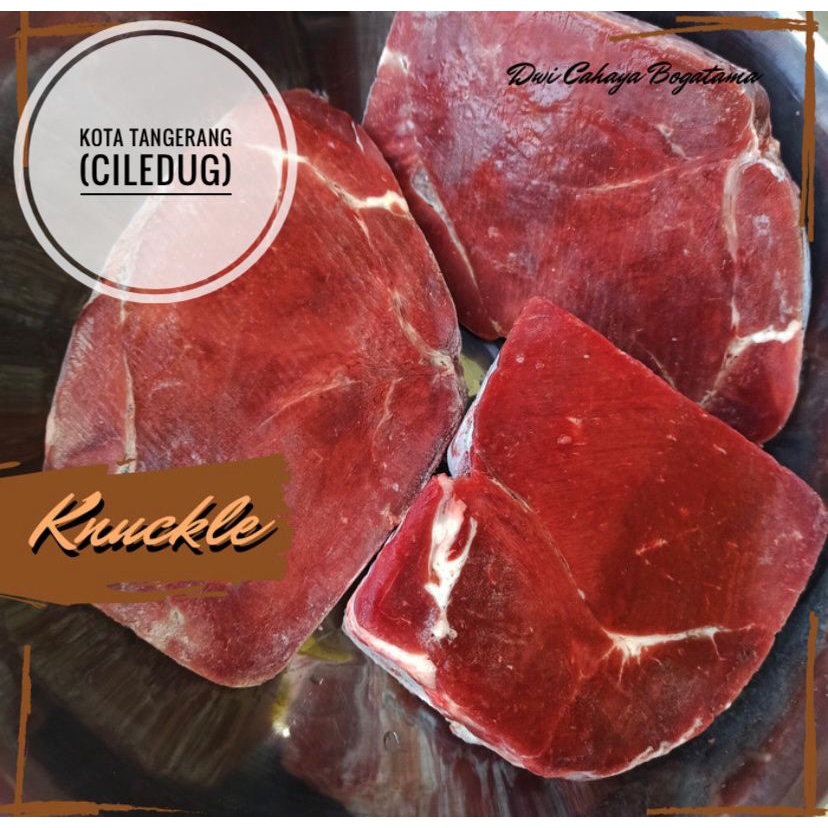 

Daging paha sapi australia knuckle 1kg