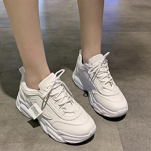 TBIG [COD] Sepatu Sekolah Sneakers Import HONGLY Fashion Sepatu Korea Style Sekolah Kuliah Sepatu Wa