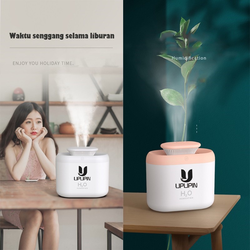 UPUPIN Humidifier Air 3300ml Aromaterapi Diffuser Dengan 7 color HUMIDIFIER DIFFUSER-7