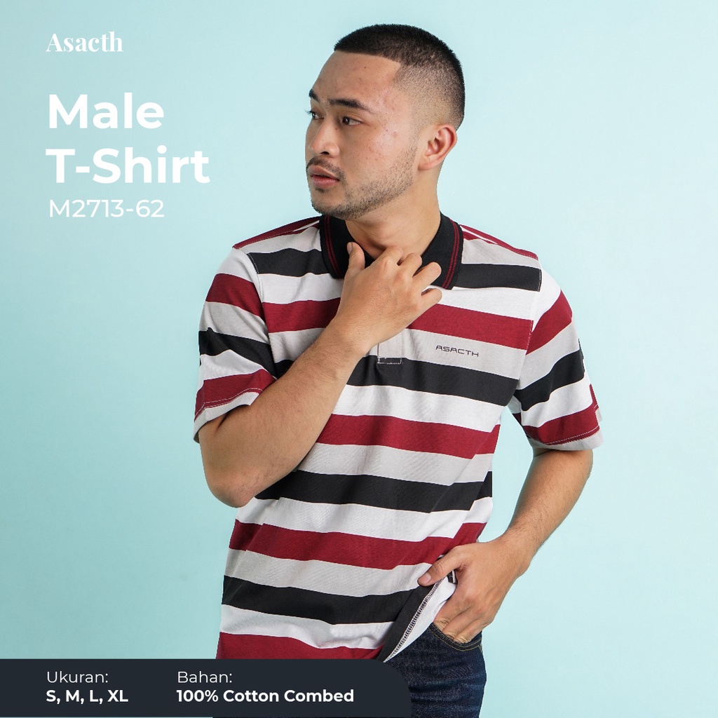 Asacth Male T-Shirt Kerah M2713-62