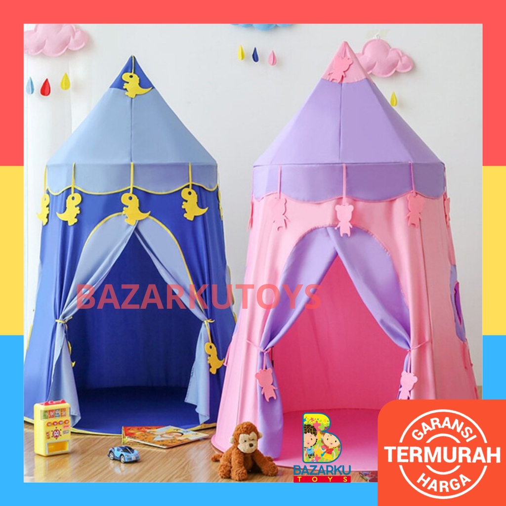 New Kids Tent Premium 263-3 Tenda Lipat Bintang Tenda Portabel Tenda Mainan Kids Tent Tenda Anak Karakter Tenda Lipat Tenda Bermain Anak Tenda Castle Anak