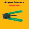 Fiber Optic Stripper Dropcore Tang Pengupas Kabel Dropcore FTTH HIJAU