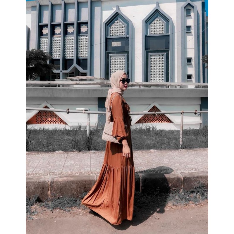 Edera dress *caramel
