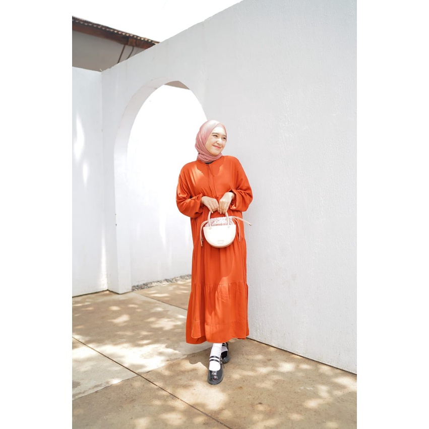 Baju Remaja Kekinian MORVIA TUNICA SR Bahan RAYON Baju Import Model Sekarang Baju Wanita Termurah Ku