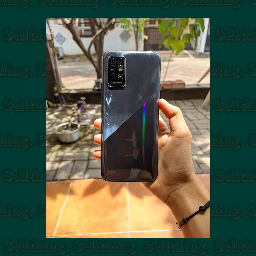 Preloved Second Handphone Infinix Note 8 (6 + 64 GB) Gray