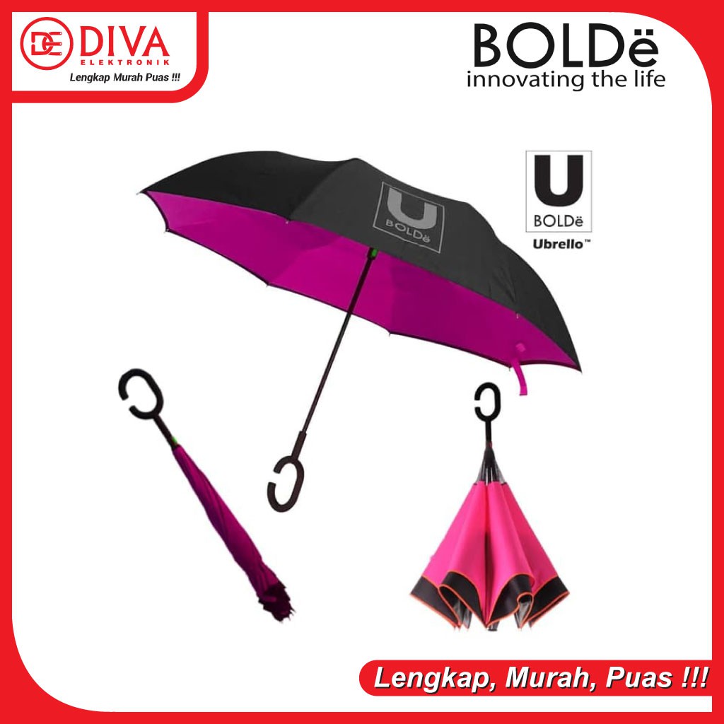 Toko Grosir Payung Bolde - Bolde Ubrello Solid Color 9YxGewltEAnOlZ