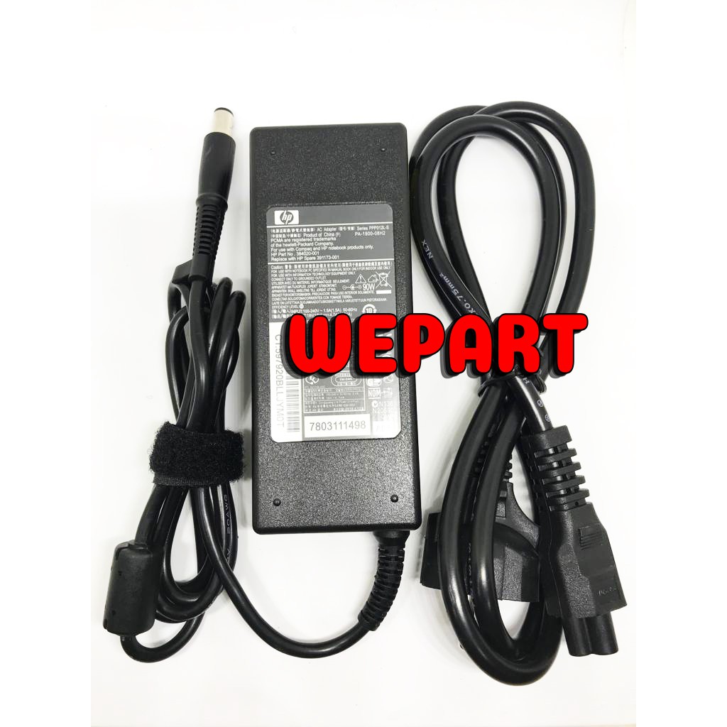 Adaptor Charger Original HP Pavilion DV5-1000 DV5-1124 DV7 DV7T 20 DV6000 DV8000 DV8100 DV8200 ORI