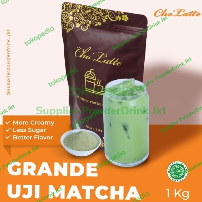 

MATCHA CHOLATTE PREMIUM POWDER DRINK BUBUK MATCHA