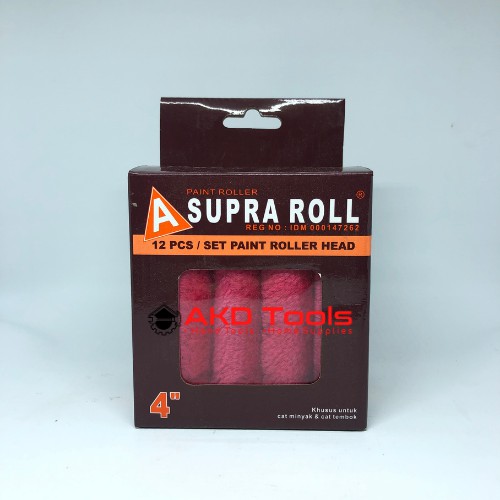 

Isi Kuas Cat Roll 4" In Inch | Refill Bulu Domba Merah Rol Kapal | Refill Kuas Kapal