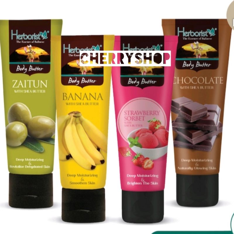 Jual herborist body butter 80 gr herborist body lotion Indonesia
