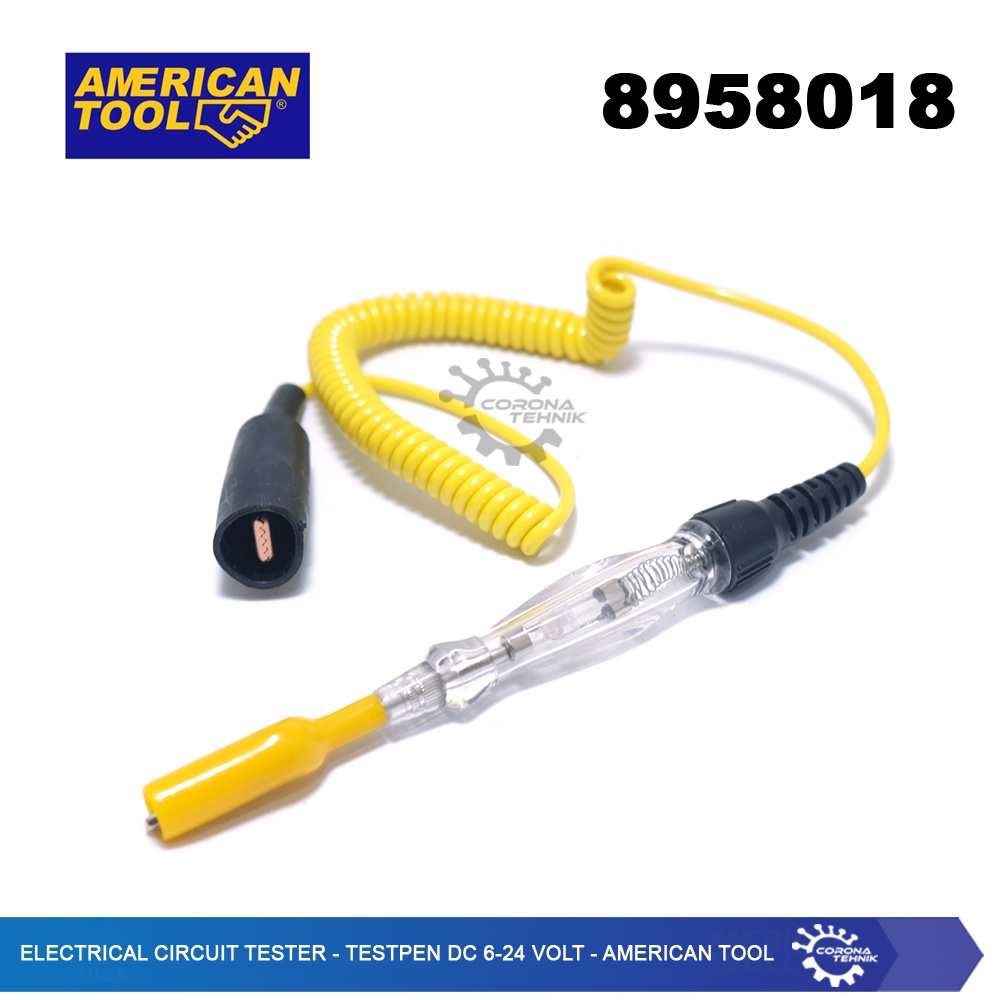 Electrical Circuit Tester - Testpen DC 6-24 Volt - American Tool