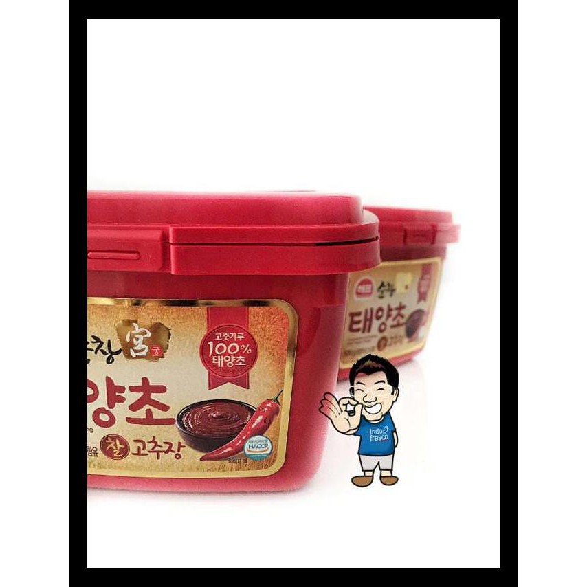 

Sambal Pasta Korea/ Hot Pepper Paste- 500Gr kemasan repack Terlaris
