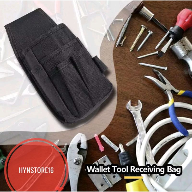 Tas Pinggang Penyimpanan Kunci Montir Bengkel / Electrical Tools Bag