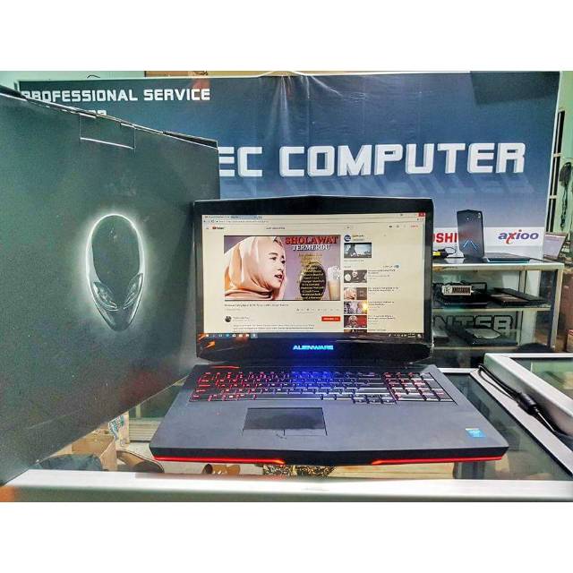 Dell Alienware 17 Fullset second mulus 98%