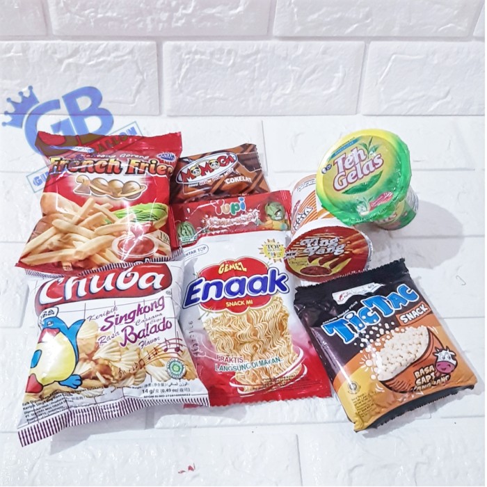 

Paket Snack Ultah Anak #2/ Souvenir Ulang Tahun / Paket Murah Birthday