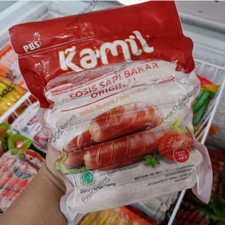 

Kamil Sosis Sapi Bakar Original Isi 6 Pcs